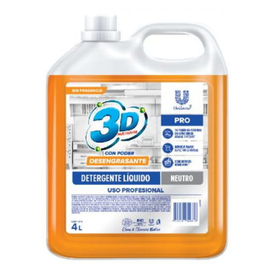 Detergente neutro 3D x 4000 ml